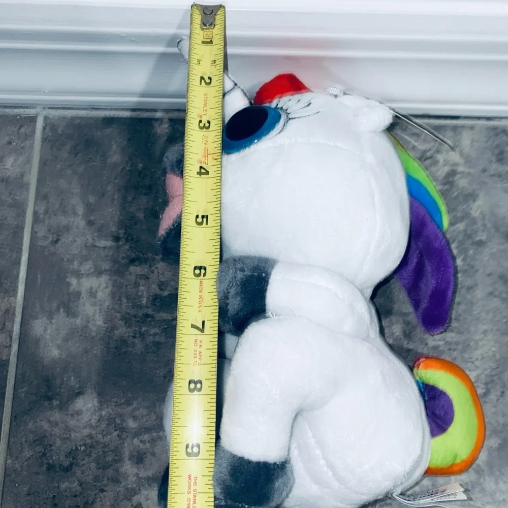 Dookie the Pooping Rainbow Unicorn Plush Squatty Potty Stuffed Toy Animal - Picture 8 of 8